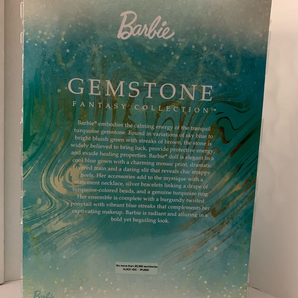 Barbie Gemstone Fantasy Collection Doll - Blue and Silver - Picture 2 of 5